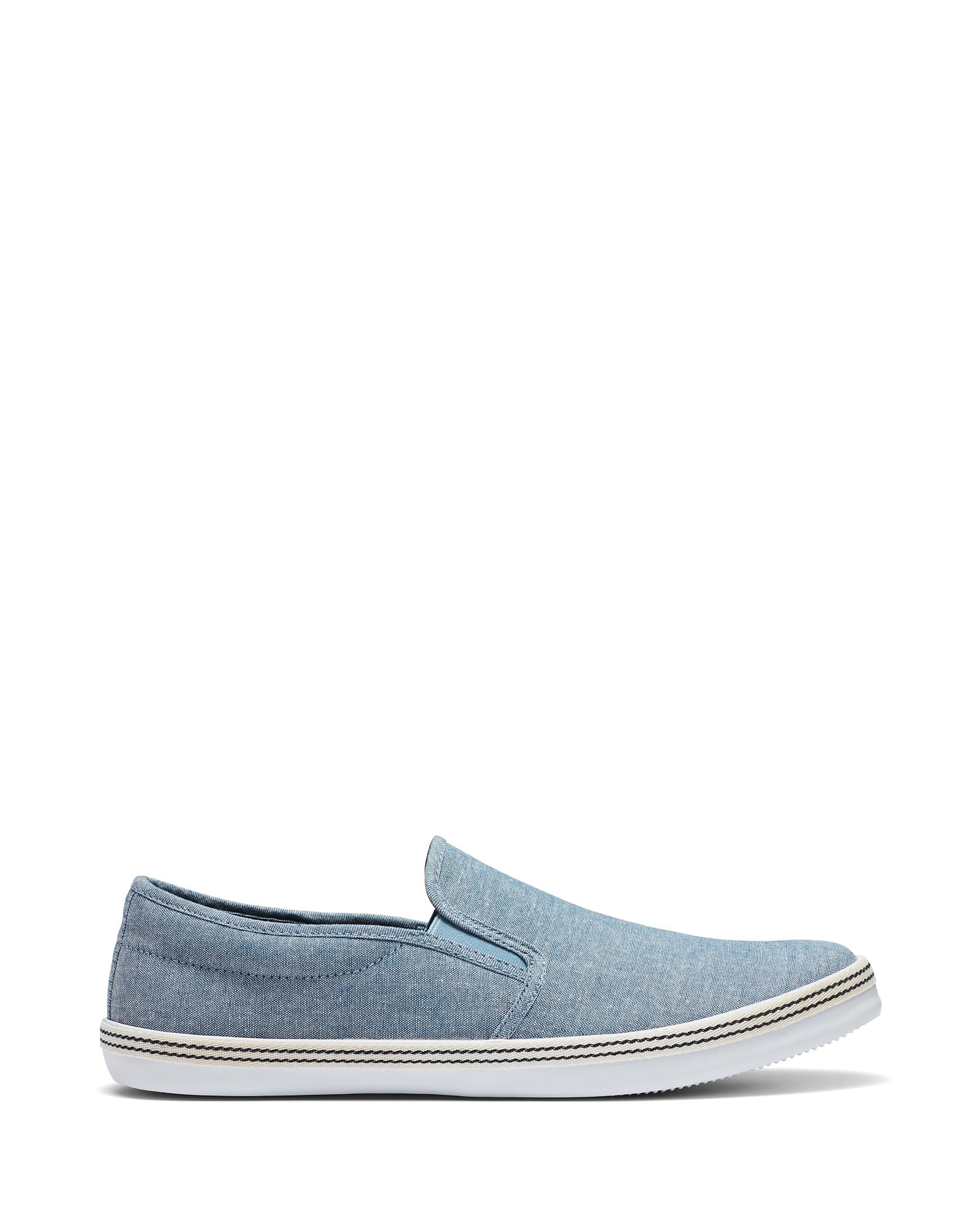 Uncut Shoes Cape Blue | Men's Sneaker | Slip On | Elastic | Canvas