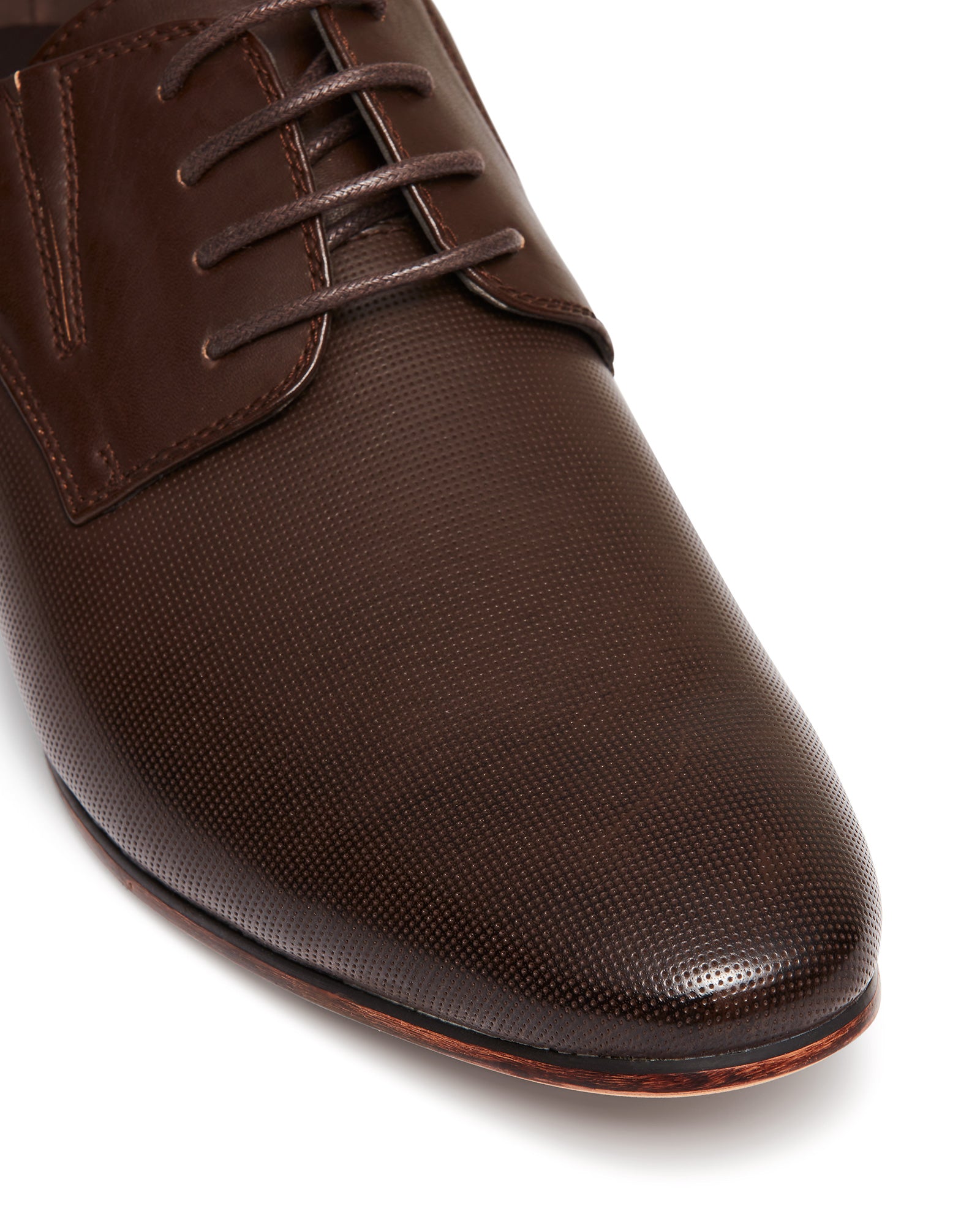 Uncut Shoes Charles Chocolate | Men's Dress Shoe | Derby | Lace Up | Work