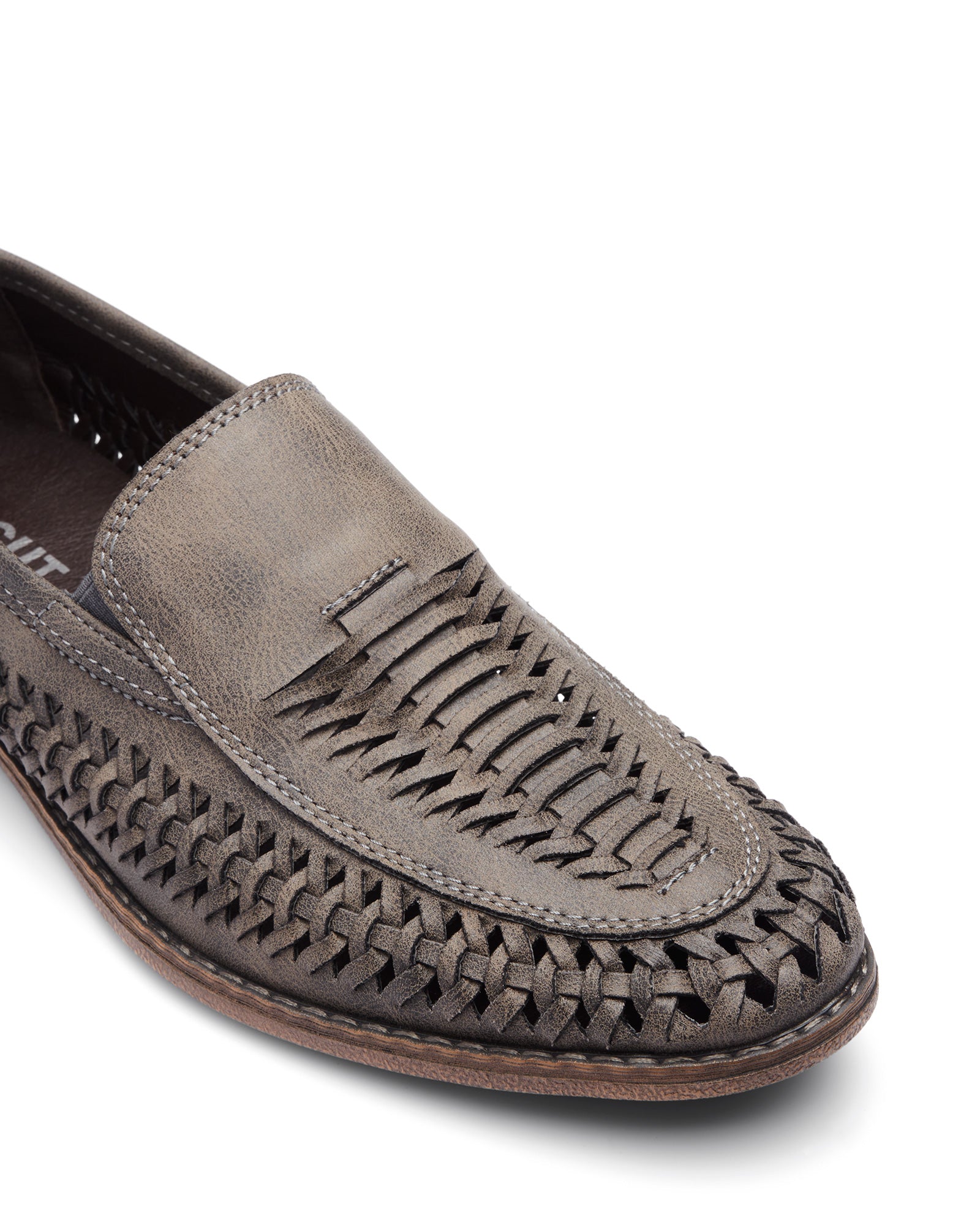 Uncut Shoes Lake Grey | Men's Huarache | Loafer | Slip On | Woven