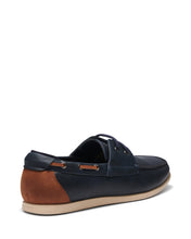 Load image into Gallery viewer, Uncut Shoes Langford Navy | Men's Boat Shoe | Loafer | Deck Shoe