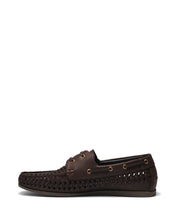 Load image into Gallery viewer, Uncut Shoes Perez Chocolate | Men's Huarache | Boat Shoe | Lace Up