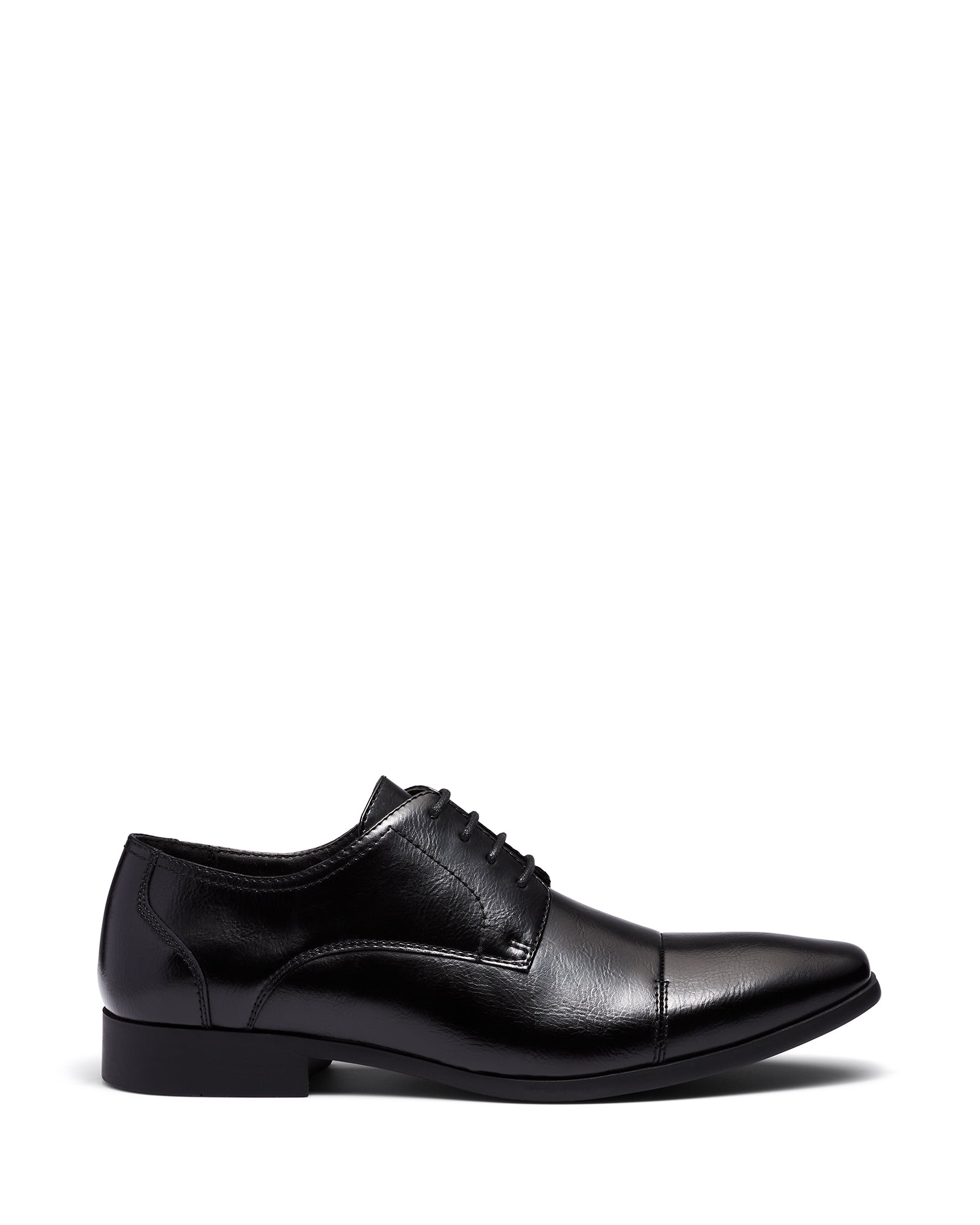 Uncut Shoes Perkins Black | Men's Dress Shoe | Derby | Lace Up | Work