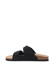 Load image into Gallery viewer, Uncut Shoes Ridley Black | Men's Leather Sandal | Slide | Slip On