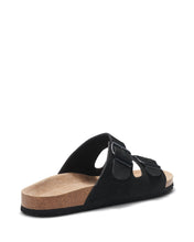 Load image into Gallery viewer, Uncut Shoes Ridley Black | Men's Leather Sandal | Slide | Slip On