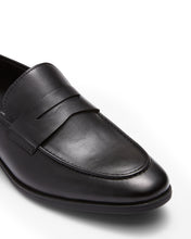 Load image into Gallery viewer, Uncut Shoes Spargo Black | Men's Loafer | Dress Shoe | Slip On | Penny