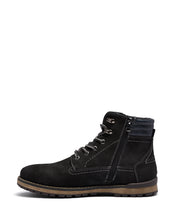 Load image into Gallery viewer, Uncut Shoes Thatcher Black | Men&#39;s Boot | Combat Boot | Lace Up
