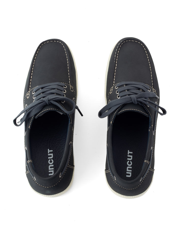 Bowline Navy Nubuck Leather