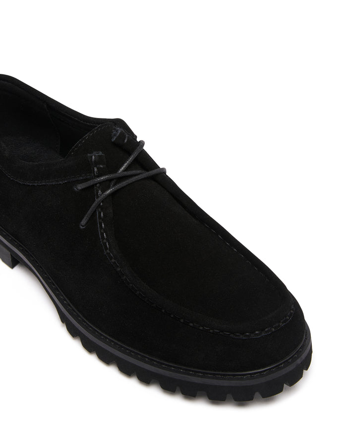 Shoreditch Black Cow Suede