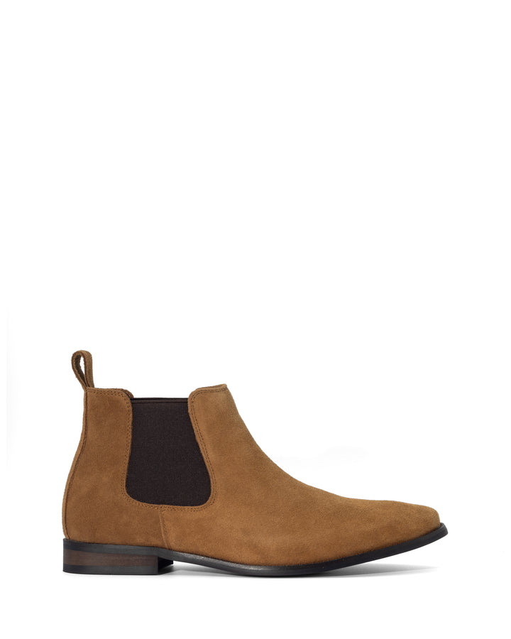 Stapleton Tan Cow Suede