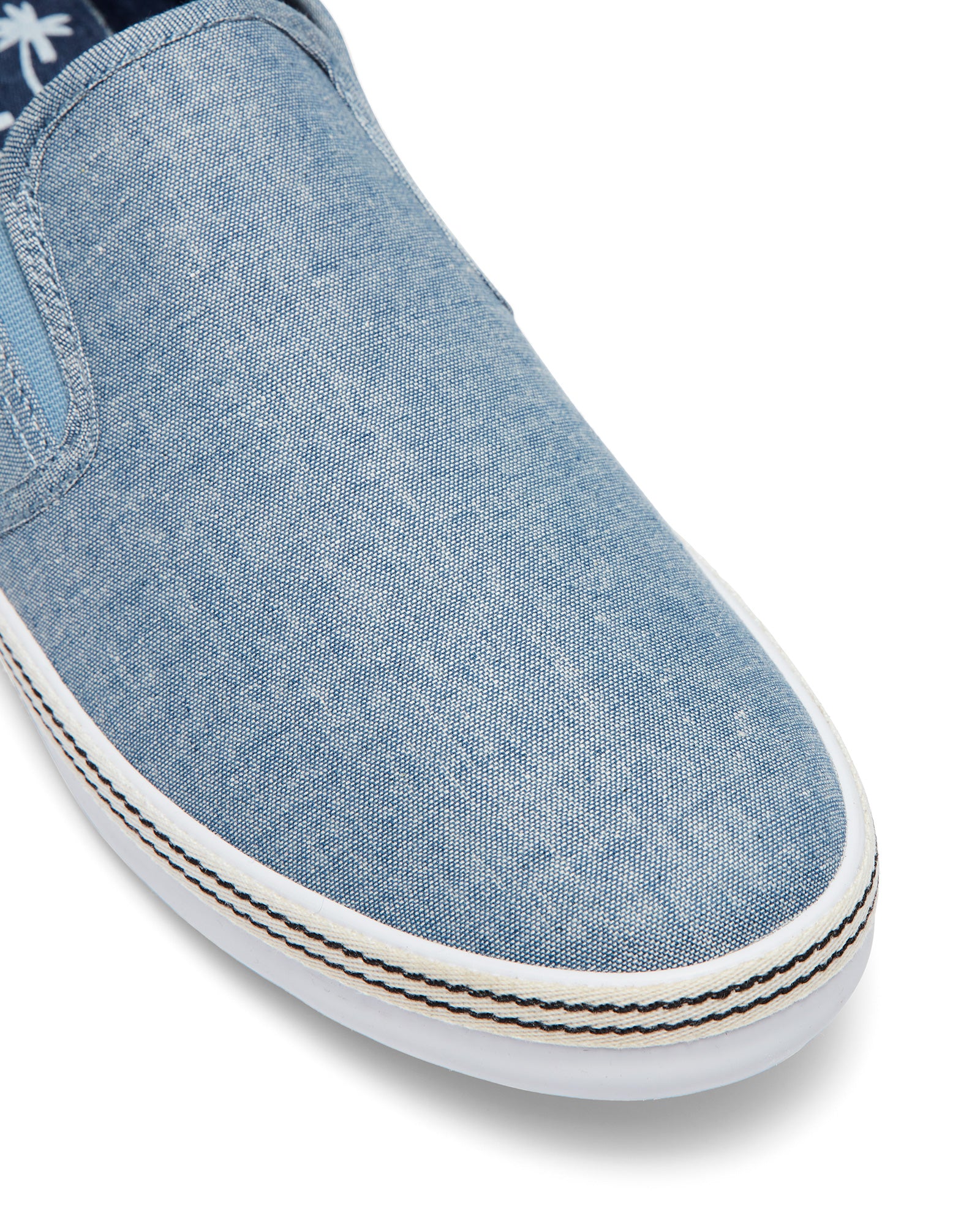 Uncut Shoes Cape Blue | Men's Sneaker | Slip On | Elastic | Canvas 