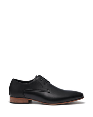 Uncut Shoes Chartwell Black | Men's Dress Shoe | Derby | Lace Up | Work