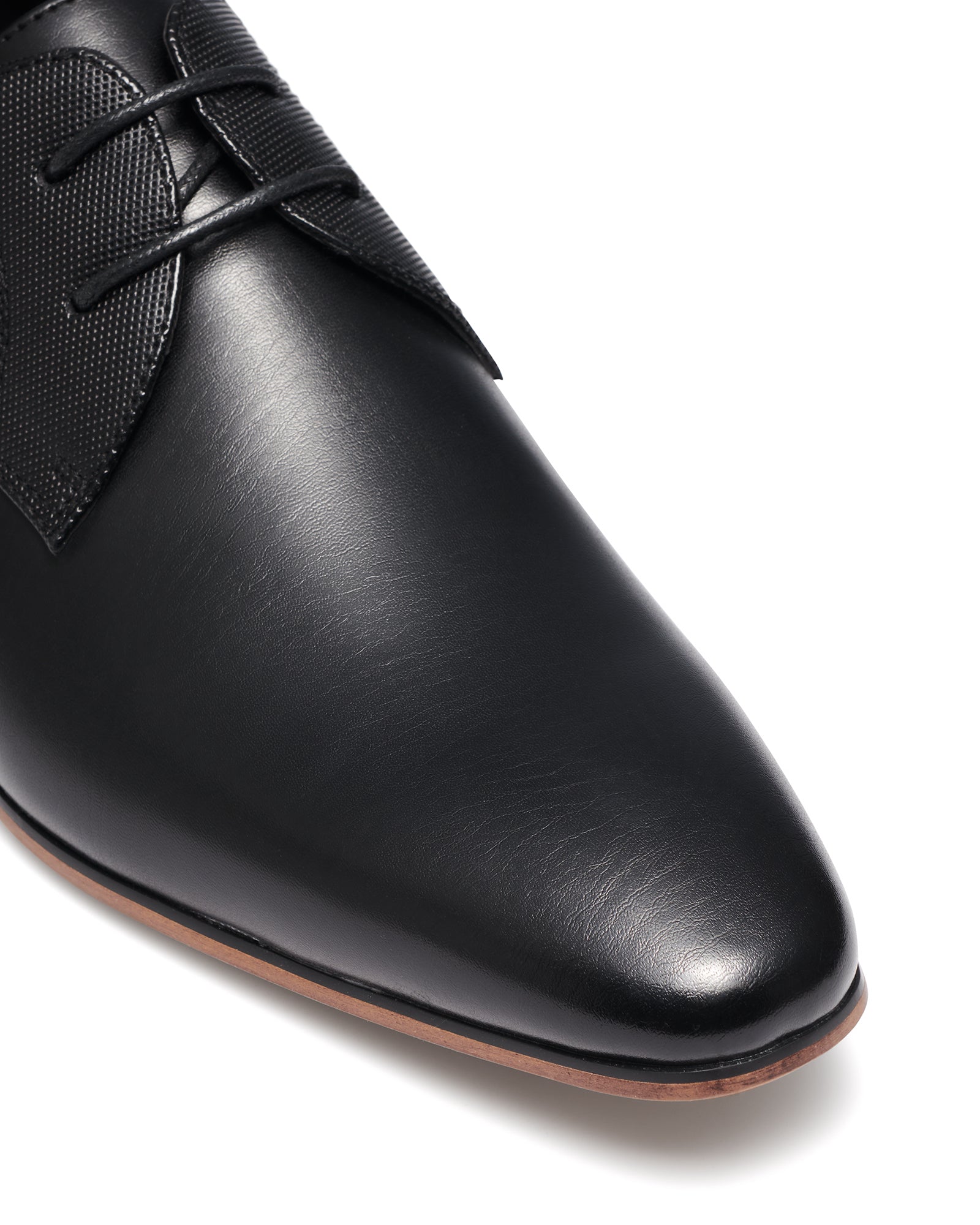 Uncut Shoes Chartwell Black | Men's Dress Shoe | Derby | Lace Up | Work