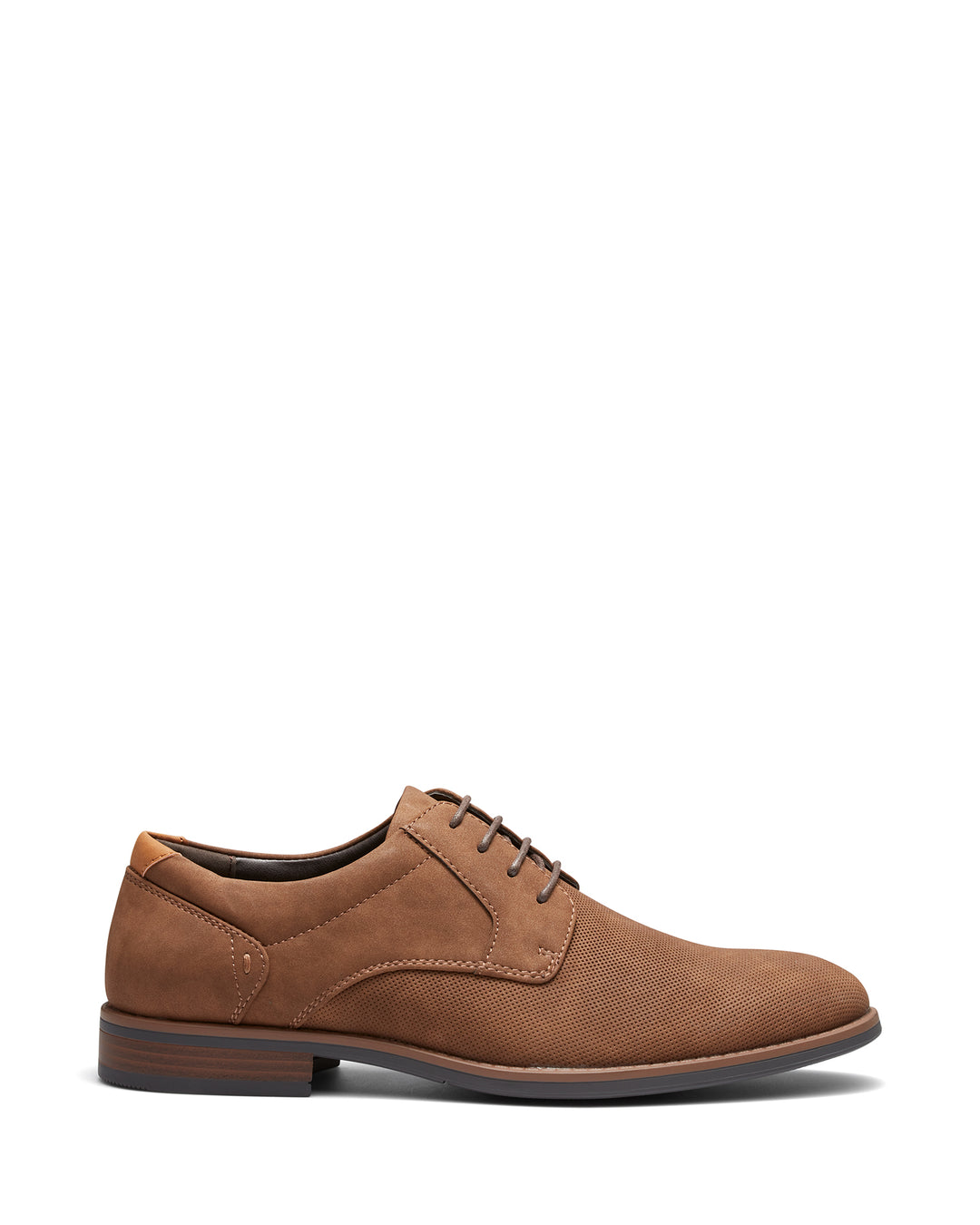 Uncut Shoes Draper Cognac | Men's Dress Shoe | Derby | Lace Up | Work