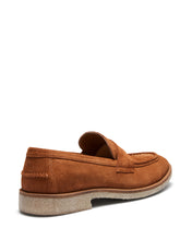 Load image into Gallery viewer, Uncut Shoes Essex Tan | Men&#39;s Penny Loafer | Suede Leather | Slip On
