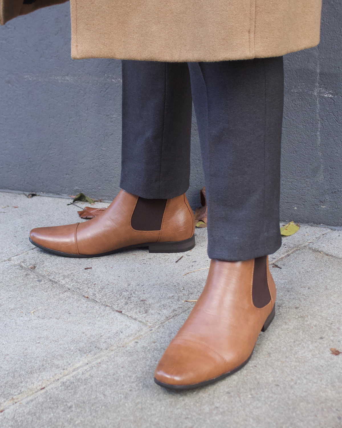 Mens tan clearance dress boots