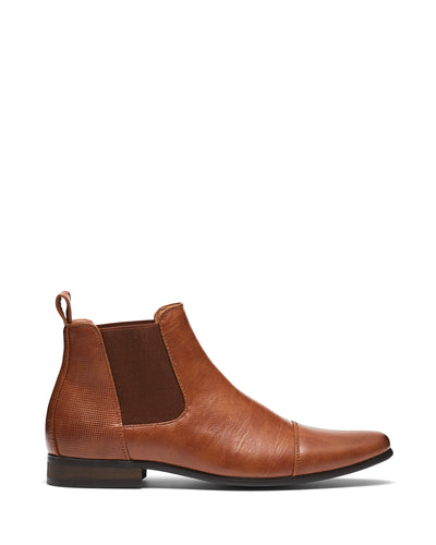Uncut Shoes Inca Tan | Men's Boot | Dress Boot | Chelsea | Pull On