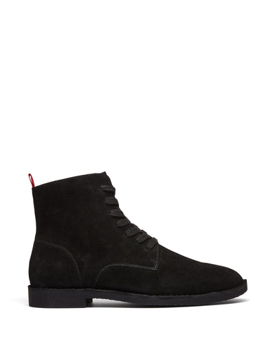 Uncut Shoes Keystone Black | Men's Leather Boot | Desert Boot | Lace Up