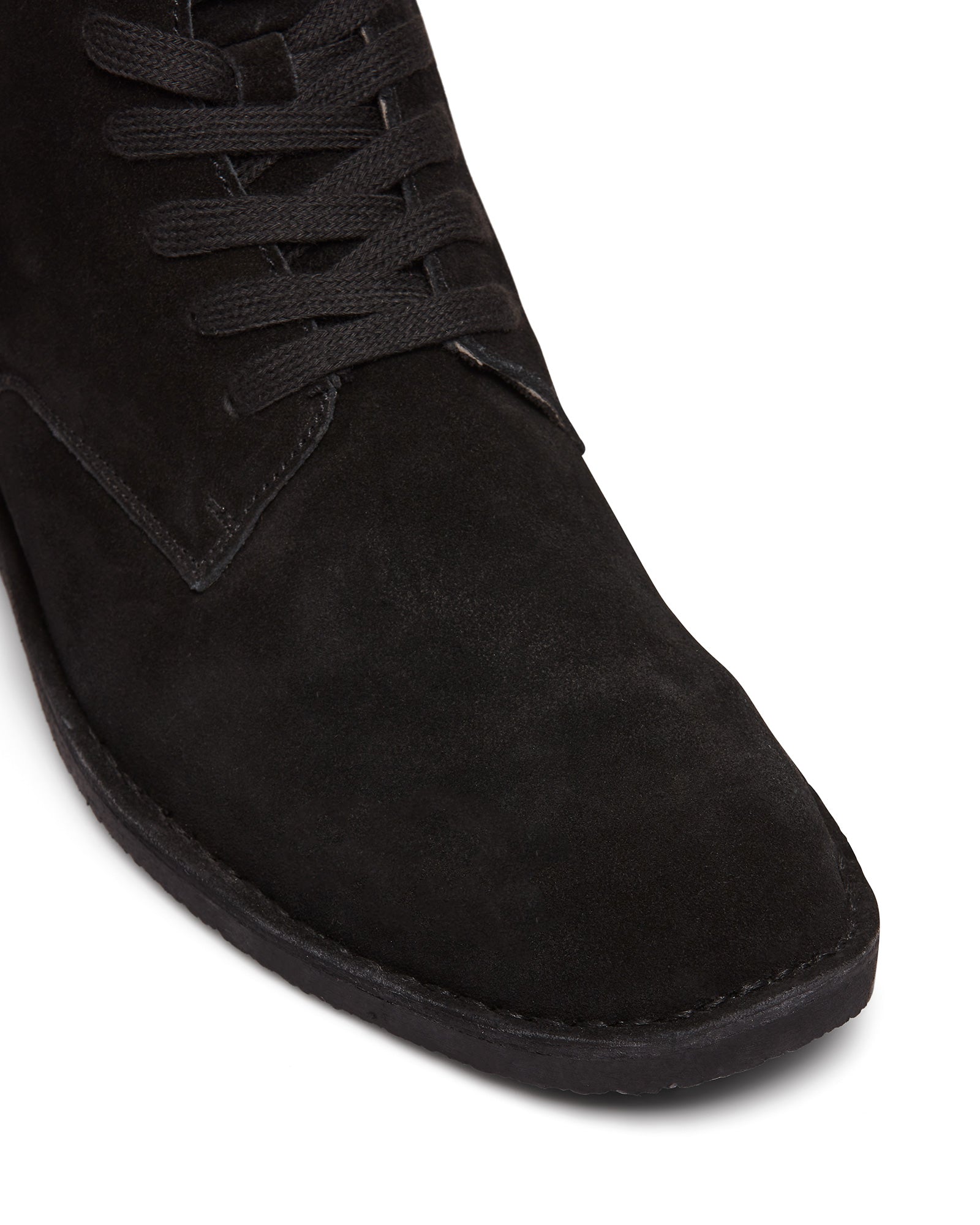 Uncut Shoes Keystone Black | Men's Leather Boot | Desert Boot | Lace Up