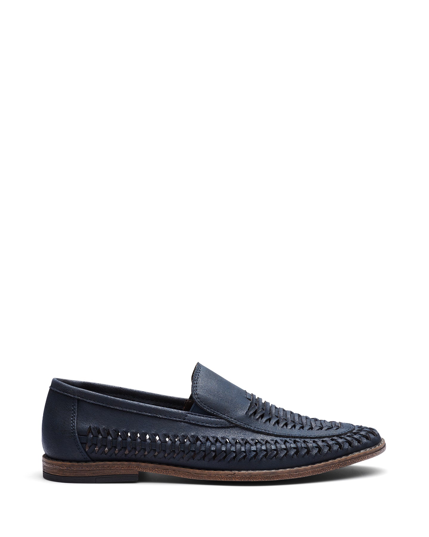 Uncut Shoes Lake Navy | Men's Huarache | Loafer | Slip On | Woven