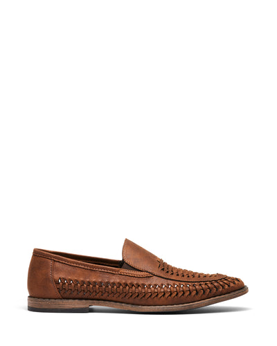 Uncut Shoes Lake Tan | Men's Huarache | Loafer | Slip On | Woven