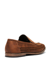 Load image into Gallery viewer, Uncut Shoes Lake Tan | Men&#39;s Huarache | Loafer | Slip On | Woven

