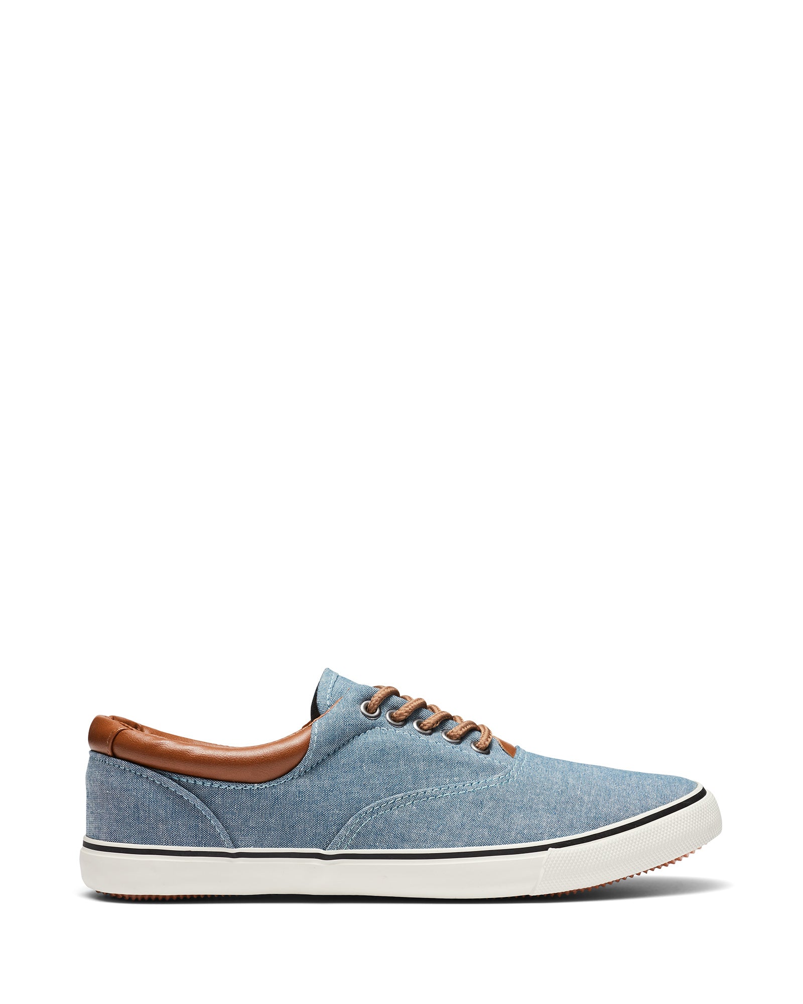 Uncut Shoes Lance Blue Denim | Men's Sneaker | Low Top | Lace Up | Casual