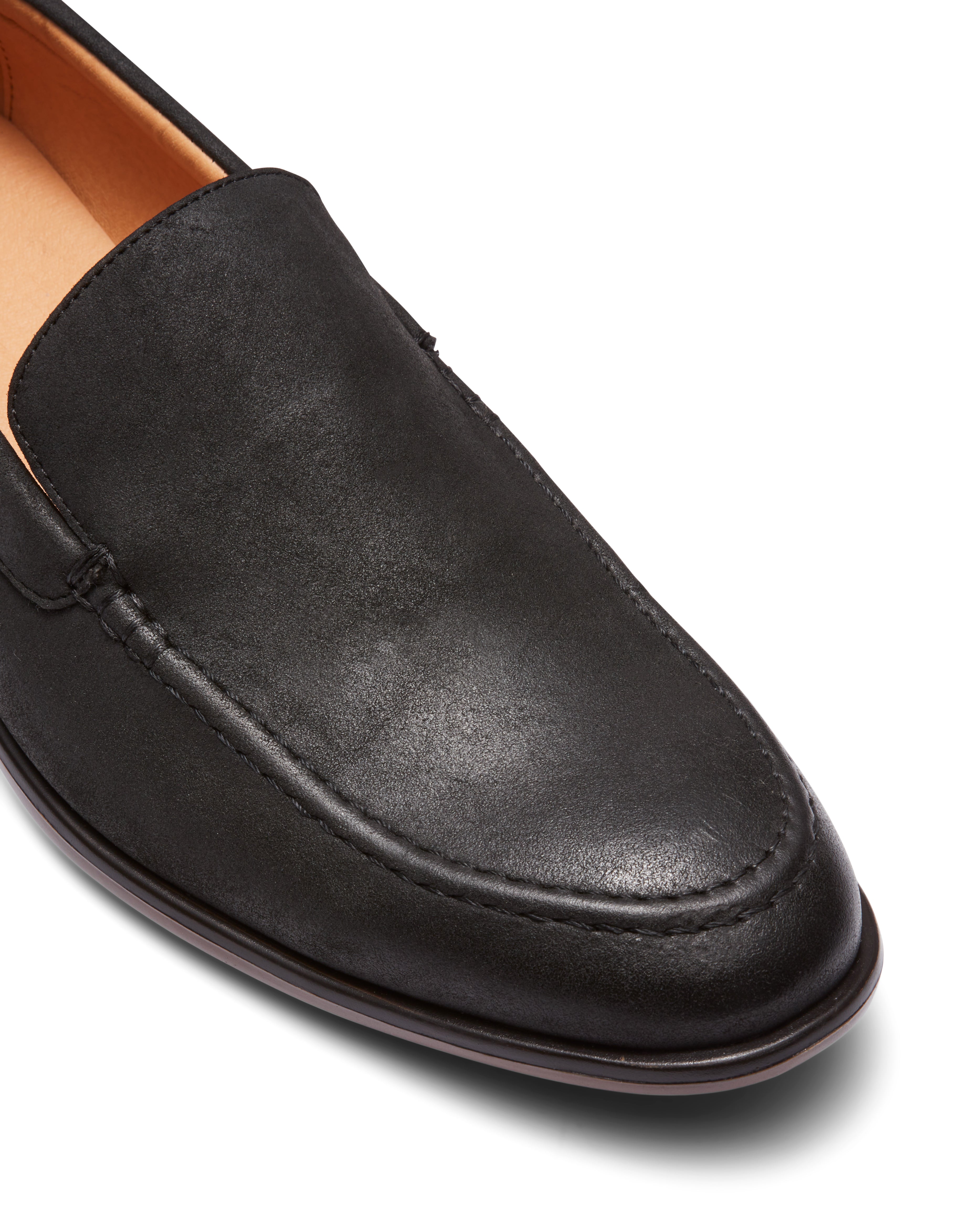 Uncut Shoes Luton Black | Men's Loafer | Dress Shoe | Slip On 