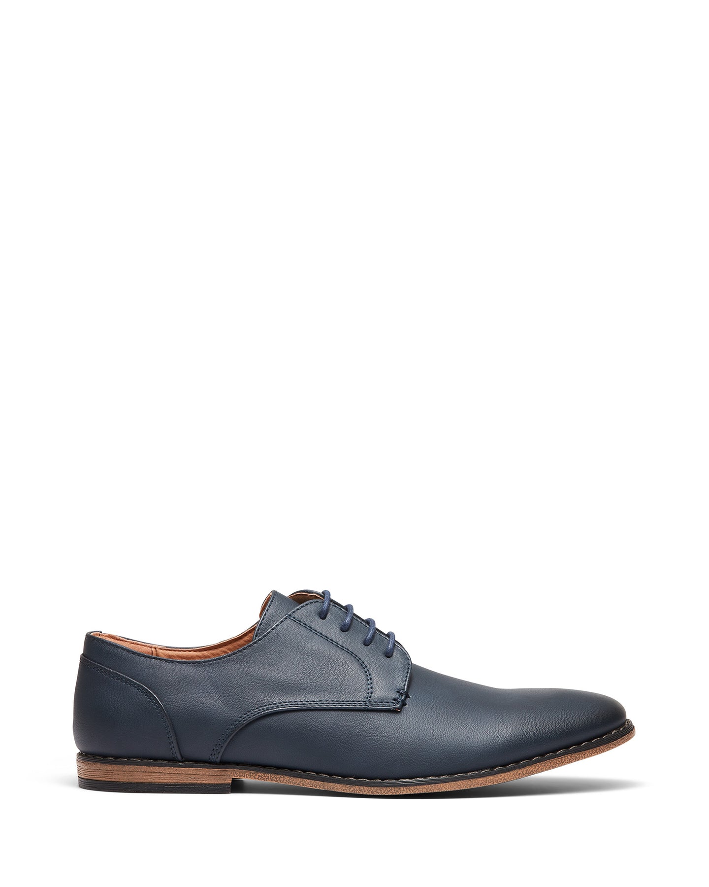 Uncut Shoes Marcus Navy | Men's Dress Shoe | Derby | Lace Up | Work
