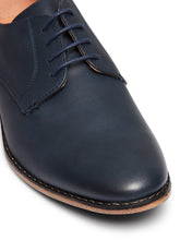 Load image into Gallery viewer, Uncut Shoes Marcus Navy | Men&#39;s Dress Shoe | Derby | Lace Up | Work

