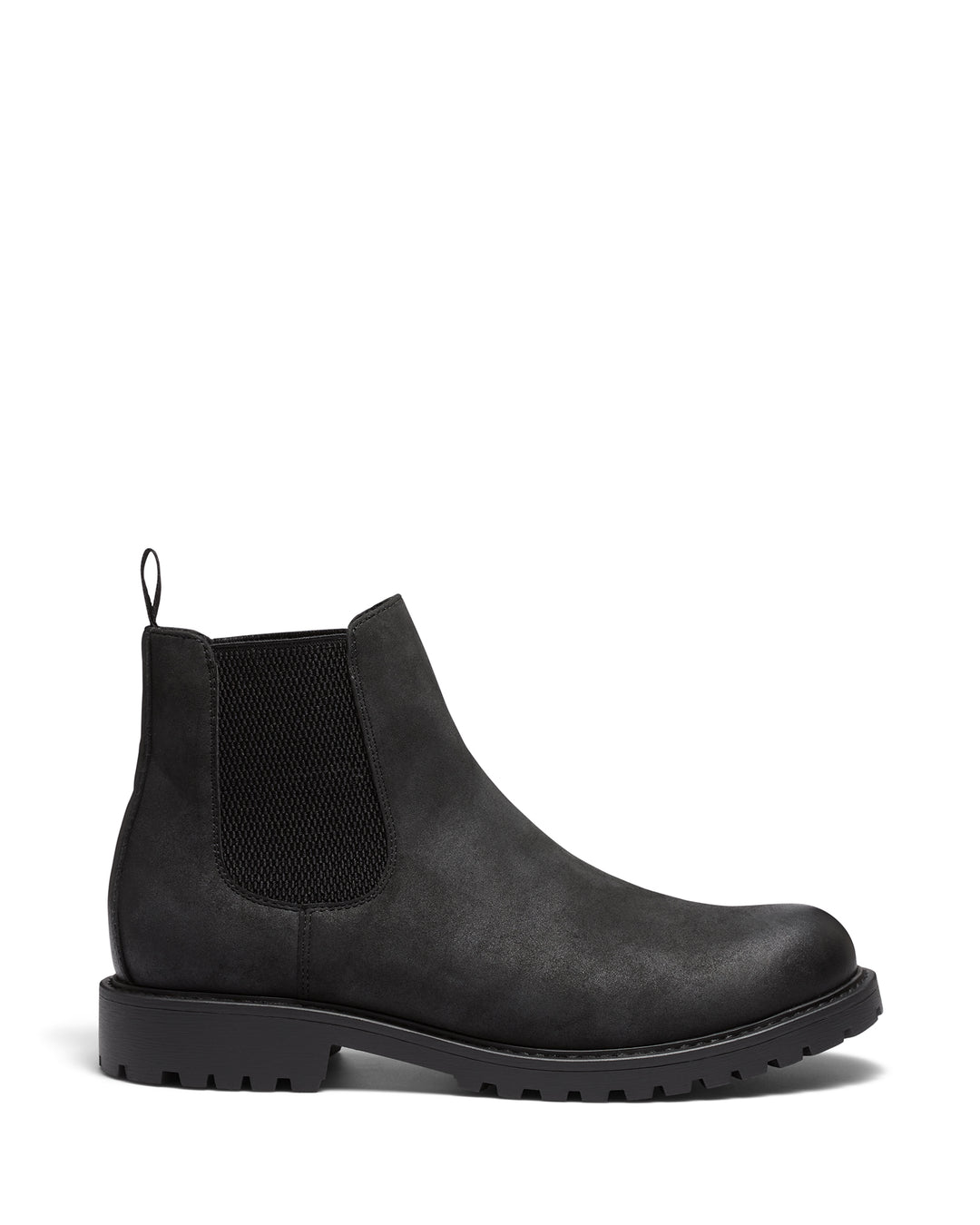 Uncut Shoes Mason Black | Men's Boot | Casual | Pull On 