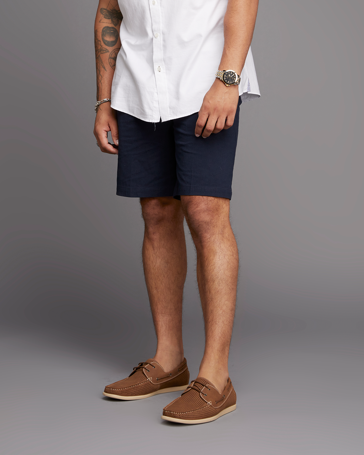Chino shorts hotsell and boat shoes