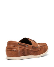 Load image into Gallery viewer, Uncut Shoes Maya Tan | Men&#39;s Boat Shoe | Deck Shoe | Lace Up | Perforated
