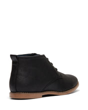 Load image into Gallery viewer, Uncut Shoes Moray Black | Men&#39;s Boot | Desert Boot | Lace Up | Dress
