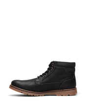 Load image into Gallery viewer, Uncut Shoes Napier Black | Men&#39;s Boot | Combat Boot | Lace Up
