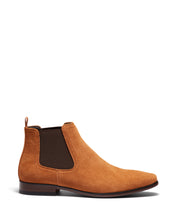 Load image into Gallery viewer, Uncut Shoes Neville Tan | Men&#39;s Boot | Suede Leather | Dress | Chelsea
