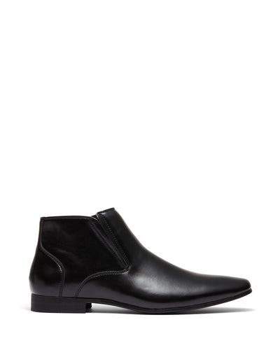 Uncut Shoes Pattinson Black | Men's Boot | Dress Boot | Office | Work