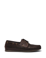 Load image into Gallery viewer, Uncut Shoes Perez Chocolate | Men&#39;s Huarache | Boat Shoe | Lace Up
