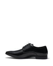 Load image into Gallery viewer, Uncut Shoes Phillips Black | Men&#39;s Dress Shoe | Derby | Patent | Work
