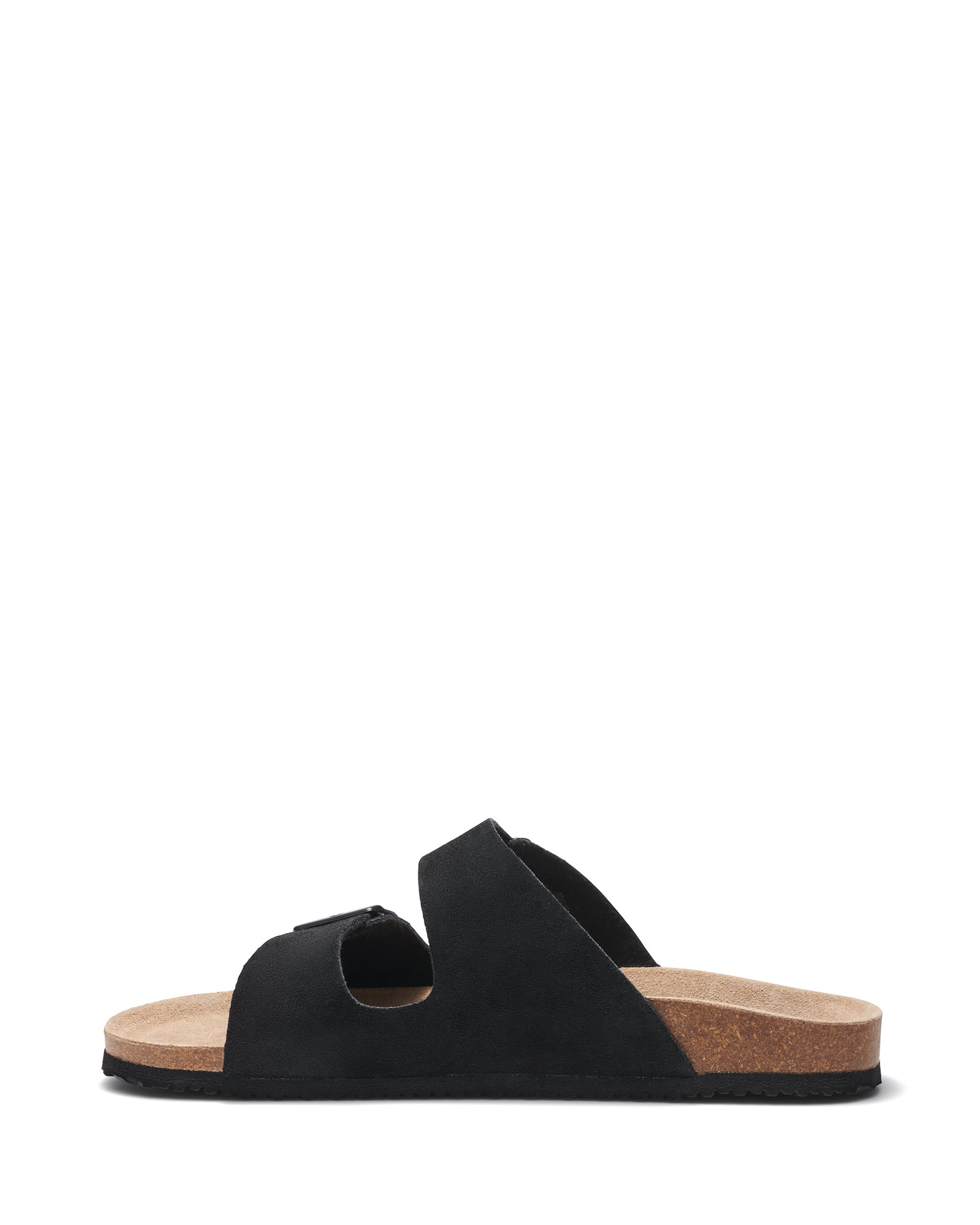 Uncut Shoes Ridley Black Men's Leather Sandal Slide Slip On