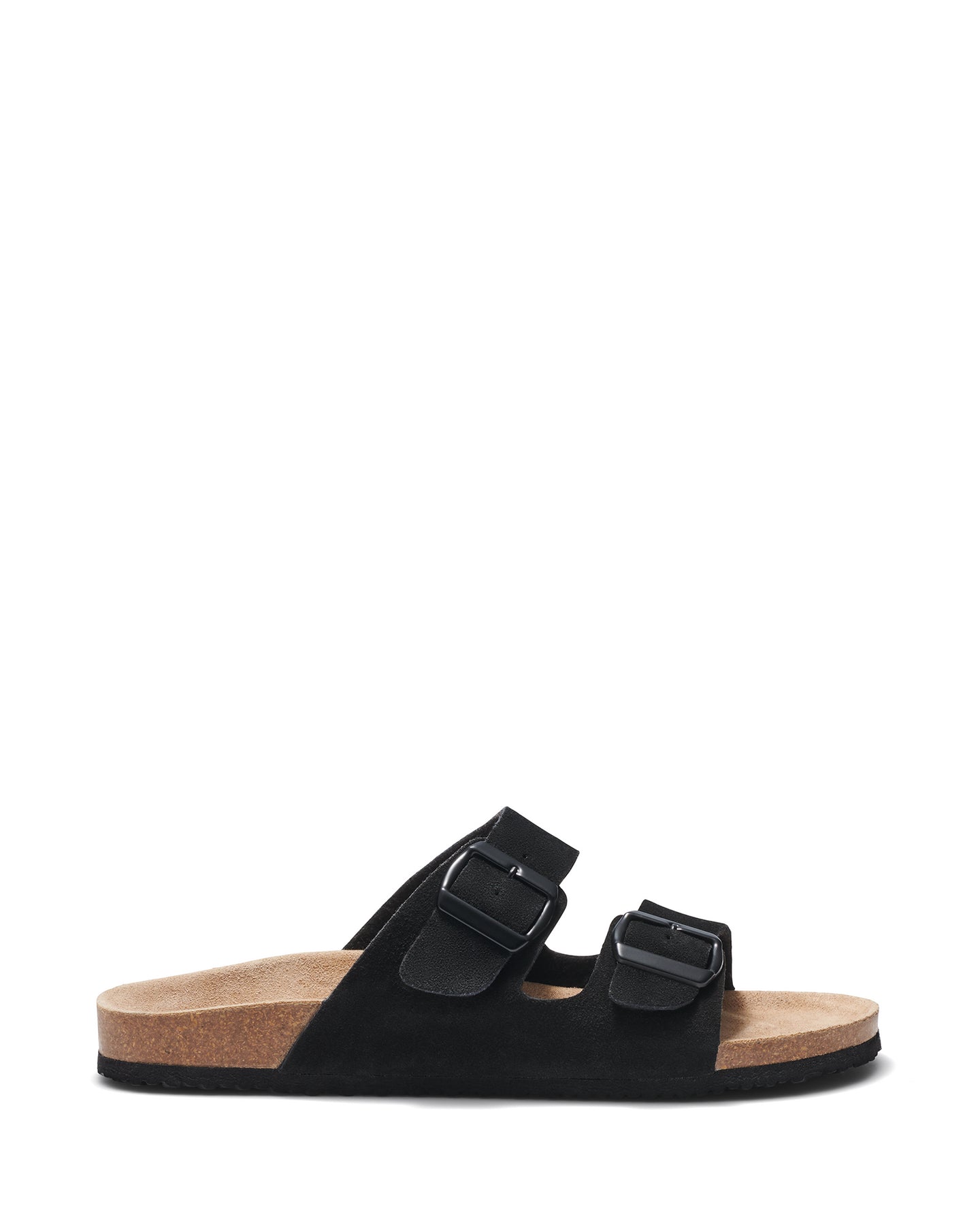 Uncut Shoes Ridley Black | Men's Leather Sandal | Slide | Slip On