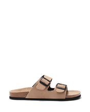 Load image into Gallery viewer, Uncut Shoes Ridley Taupe | Men&#39;s Leather Sandal | Slide | Slip On
