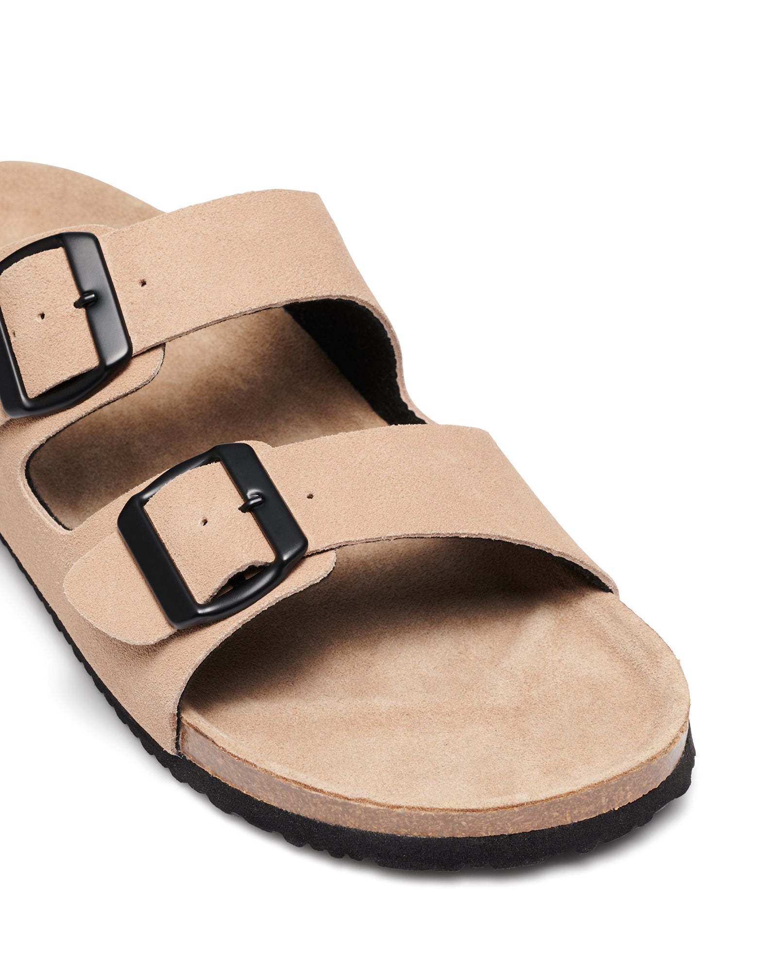 Uncut Shoes Ridley Taupe | Men's Leather Sandal | Slide | Slip On