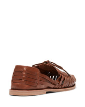 Load image into Gallery viewer, Uncut Shoes Sidari 2 | Men&#39;s Leather Huarache | Woven Lace Up | Sandal
