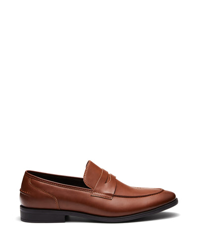 Uncut Shoes Spargo Tan | Men's Loafer | Dress Shoe | Slip On | Penny 